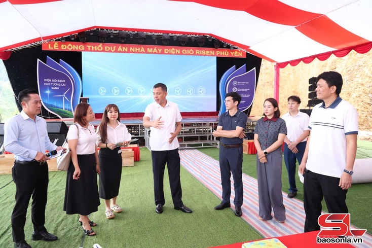Chuẩn bị Lễ động thổ dự án Nhà máy điện gió Risen Phù Yên