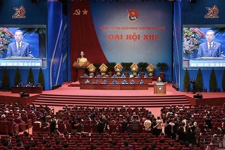 Khai mạc trọng thể Đại hội đại biểu toàn quốc Đoàn Thanh niên Cộng sản Hồ Chí Minh lần thứ XIII