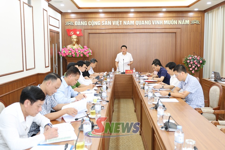 Họp Thường trực Ban Chỉ đạo phòng, chống tham nhũng, lãng phí, tiêu cực tỉnh
