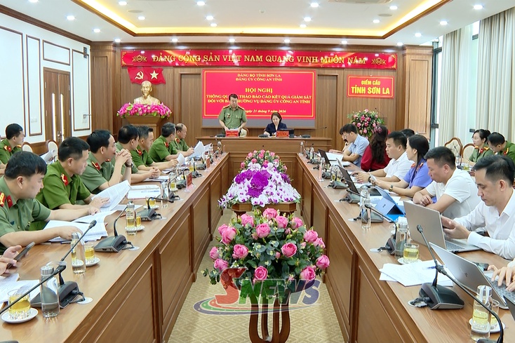 Thông qua dự thảo báo cáo giám sát đối với Đảng ủy Công an tỉnh