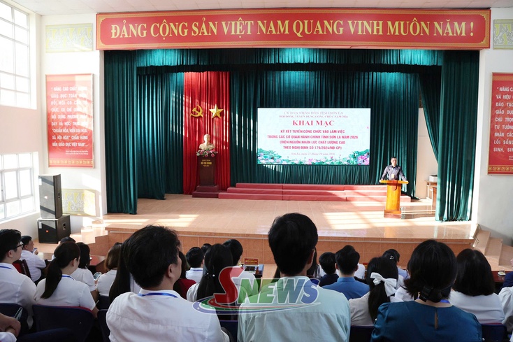 Khai mạc kỳ xét tuyển công chức tỉnh Sơn La năm 2026