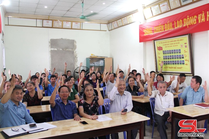 Nhân dân Sơn La biểu quyết phương án sắp xếp tổ chức đơn vị hành chính cấp xã