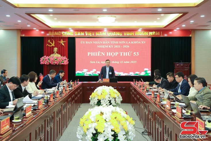 Phiên họp thứ 53, UBND tỉnh khóa XV