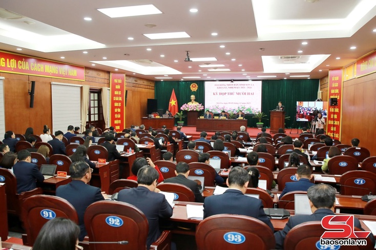 Khai mạc trọng thể Kỳ họp thứ mười hai, HĐND tỉnh Sơn La khóa XV