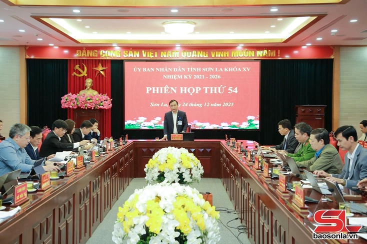Phiên họp thứ 54, UBND tỉnh khóa XV