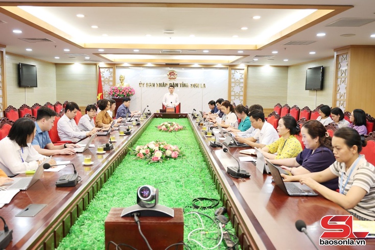 Họp đánh giá tiến độ triển khai thực hiện Hệ thống thông tin giải quyết thủ tục hành chính