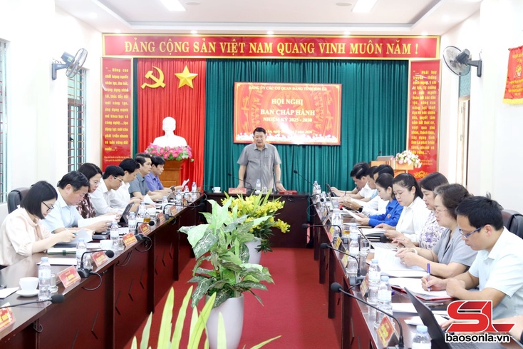 Hội nghị Ban Chấp hành Đảng bộ Các cơ quan Đảng tỉnh Sơn La