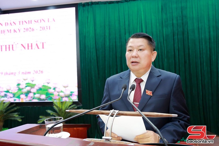 Phát biểu khai mạc Kỳ họp thứ nhất HĐND tỉnh Sơn La của đồng chí Lò Minh Hùng, Phó Bí thư Thường trực Tỉnh ủy, Chủ tịch HĐND tỉnh