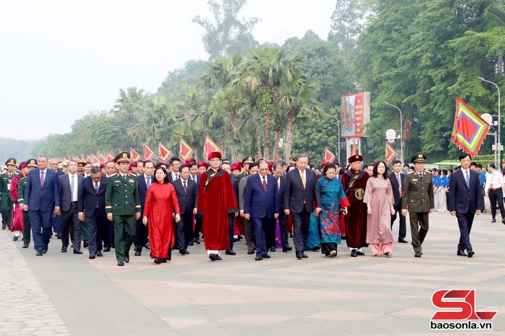 Lễ dâng hương tưởng niệm các Vua Hùng năm Bính Ngọ 2026