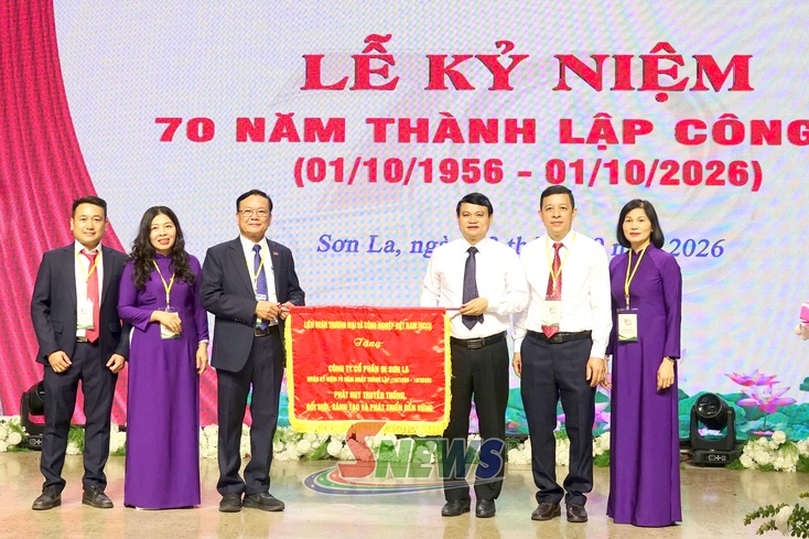 Kỷ niệm 70 năm thành lập Công ty Cổ phần In Sơn La