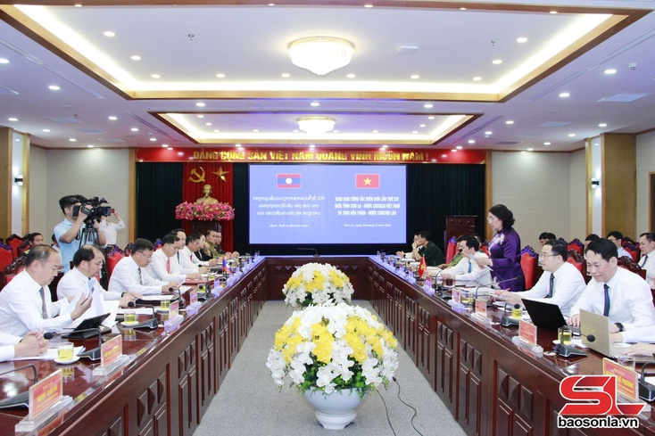 Son La, Laos’ Houaphanh province discuss border affairs