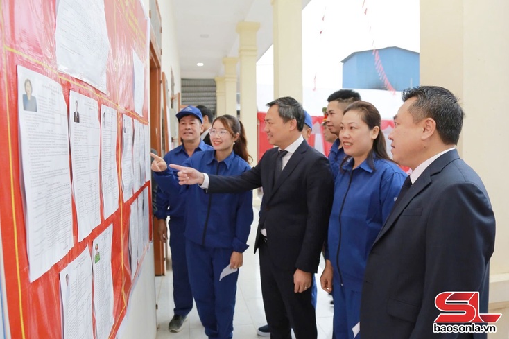 Provincial People’s Committee Chairman casts vote in Thao Nguyen ward