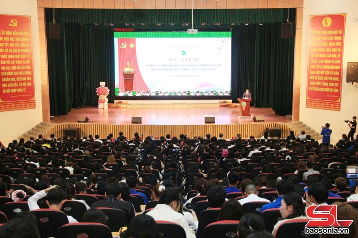 Saiz hloz 25 shông Hnuz tsa tơưv Yar cơưv Đại học Tây Bắc txix li Yar cơưv Cao đẳng Sư phạm Tây Bắc