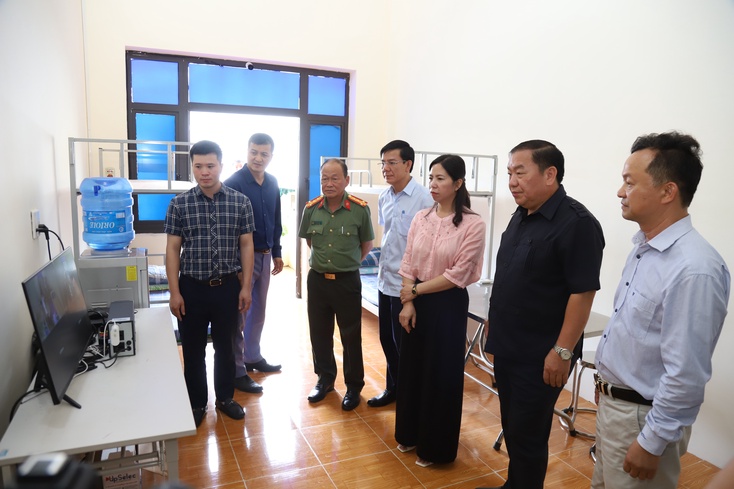 Preparations for 2026 National High School Graduation Examination in Chieng Khuong, Muong Lam, Song Ma inspected