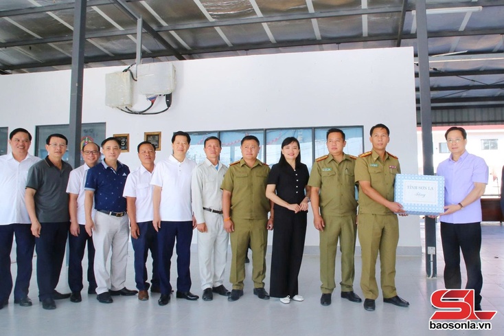 Son La's high-level delegation begins working visit to northern Lao provinces