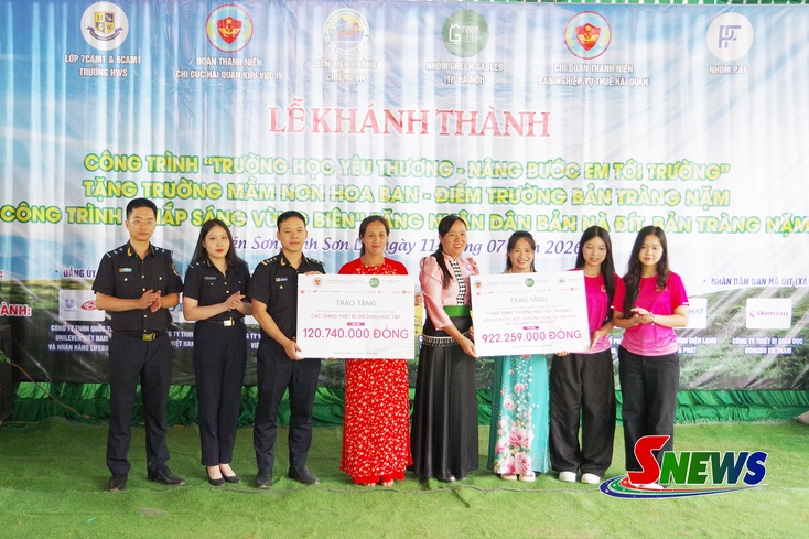 Classrooms, solar-powered lighting system inaugurated in Yen Son commune