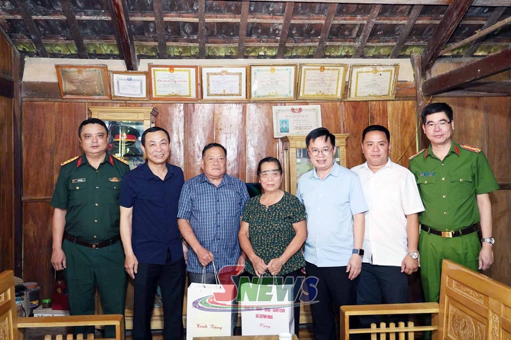 Thơưx Ban Tổ chức Tỉnh ủy shuôk, puz huv trâu thương, bệnh binh xã Quỳnh Nhai