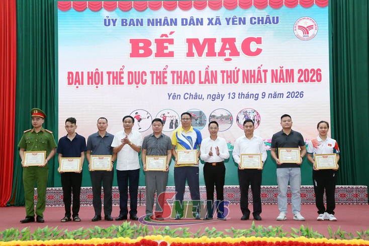 Đại hội Thể dục thể thao xã Yên Châu jâus tiv 1