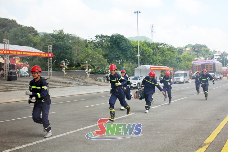 Son La firefighters step up training ahead of 2026 firefighting and rescue competition