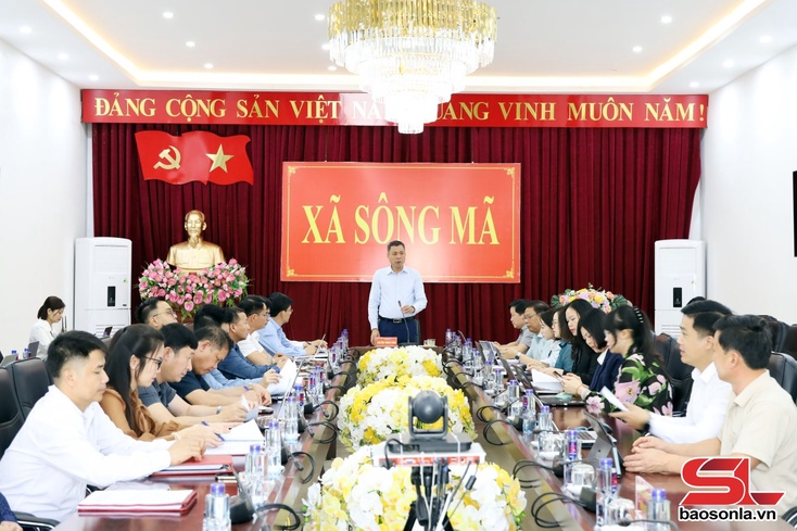 Đoàn Kiểm tra số 01 Ủy ban bầu cử tỉnh kiểm tra, đôn đốc công tác bầu cử tại các xã khu vực Sông Mã, Sốp Cộp