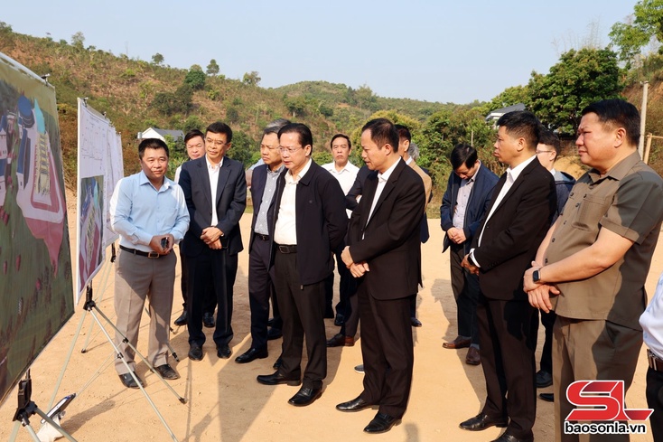 Thường trực Tỉnh ủy Sơn La làm việc với các xã Mường Chanh, Chiềng Mai, Chiềng Mung, Tà Hộc, Chiềng Sung, Mai Sơn