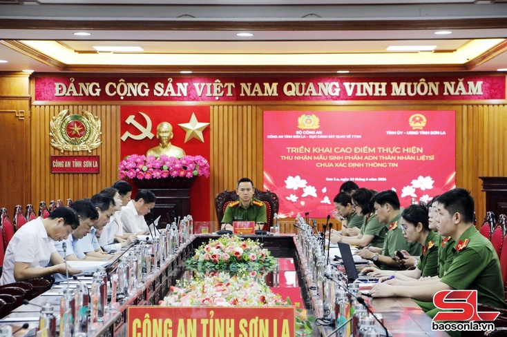 Bộ Công an phát động triển khai cao điểm thu nhận mẫu sinh phẩm ADN thân nhân liệt sĩ chưa xác định thông tin trên toàn quốc