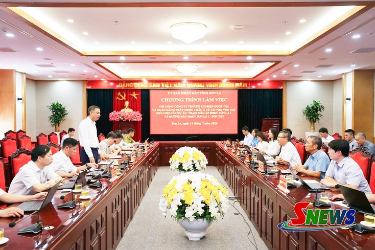 UBND tỉnh Sơn La làm việc với EVNNPT và ADB về tài trợ vốn vay ODA cho một số dự án