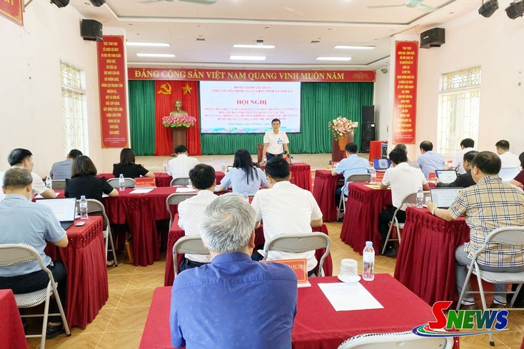 Thông báo kết luận giám sát đối với Ban Thường vụ Đảng ủy 9 xã khu vực Thuận Châu
