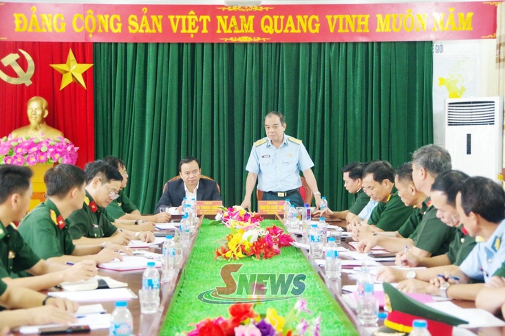 Ban Chỉ đạo Phòng không nhân dân Trung ương làm việc tại tỉnh Sơn La