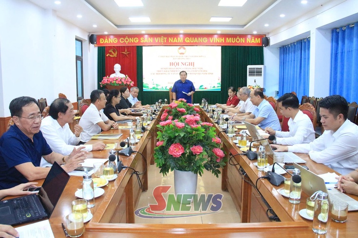 Sơ kết hoạt động 6 tháng đầu năm các Hội đồng tư vấn Ủy ban MTTQ Việt Nam tỉnh