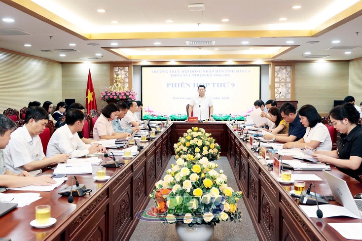 Phiên họp thứ 9, Thường trực HĐND tỉnh khóa XVI, nhiệm kỳ 2026 - 2031
