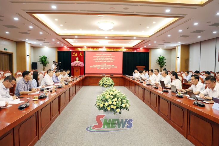 UBND tỉnh Sơn La làm việc với Tập đoàn GELEXIMCO và Công ty Chery Green Energy