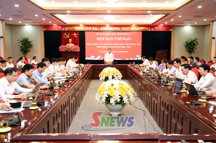 Họp Ban Chỉ đạo thực hiện các Chương trình mục tiêu quốc gia tỉnh Sơn La giai đoạn 2026-2030