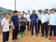 Đồng chí Bí thư Tỉnh ủy kiểm tra tiến độ xây dựng trường nội trú liên cấp Tiểu học – THCS các xã biên giới