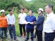 Đồng chí Chá A Của kiểm tra tiến độ một số công trình, dự án trên địa bàn các xã Sông Mã, Huổi Một, Chiềng Sơ